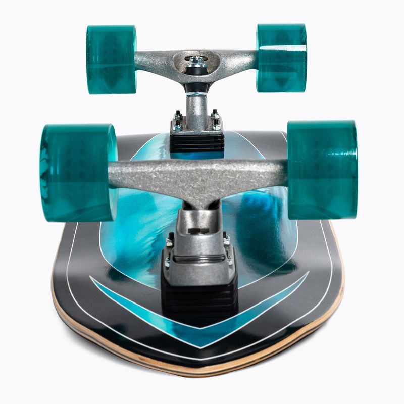 Скейтборд серфскейт Carver C7 Raw 32" Super Surfer 2020 Complete чорно-блакитний 5