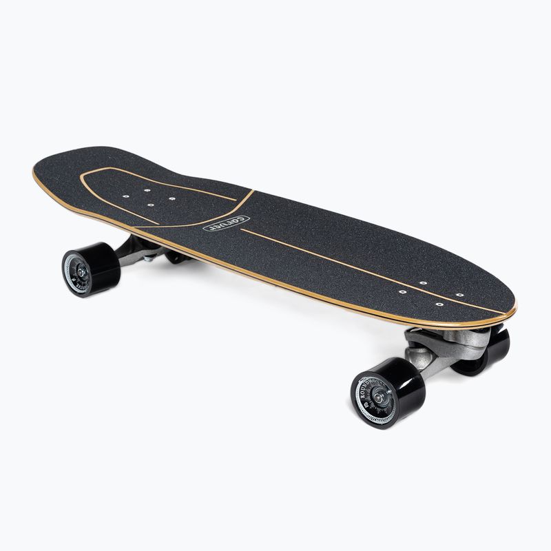 Скейтборд серфскейт Carver C7 Raw 31.25" Knox Phoenix 2022 Complete чорно-червоний C1013011133 2