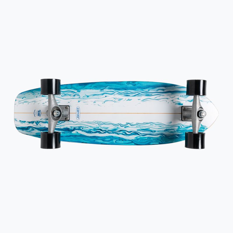 Скейтборд серфскейт Carver CX Raw 31" Resin 2022 Complete блакитно-білий C1012011135