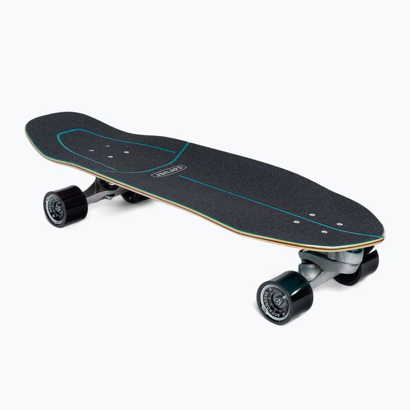 Скейтборд серфскейт Carver C7 Raw 31" JOB Blue Tiger 2022 Complete блакитно-рожевий C1013011140 2
