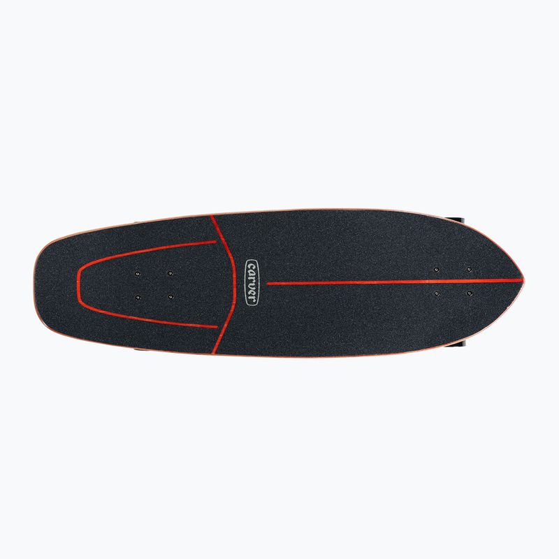 Скейтборд серфскейт Carver C7 Raw 31" Kai Lava 2022 Complete червоно-фіолетовий C1013011142 4