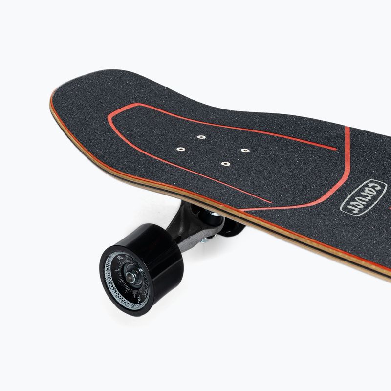 Скейтборд серфскейт Carver C7 Raw 31" Kai Lava 2022 Complete червоно-фіолетовий C1013011142 6