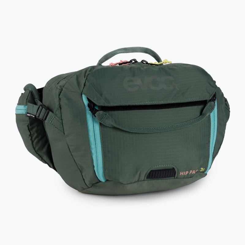 Барсетка велосипедна EVOC Hip Pack 3Л зелена 102507307