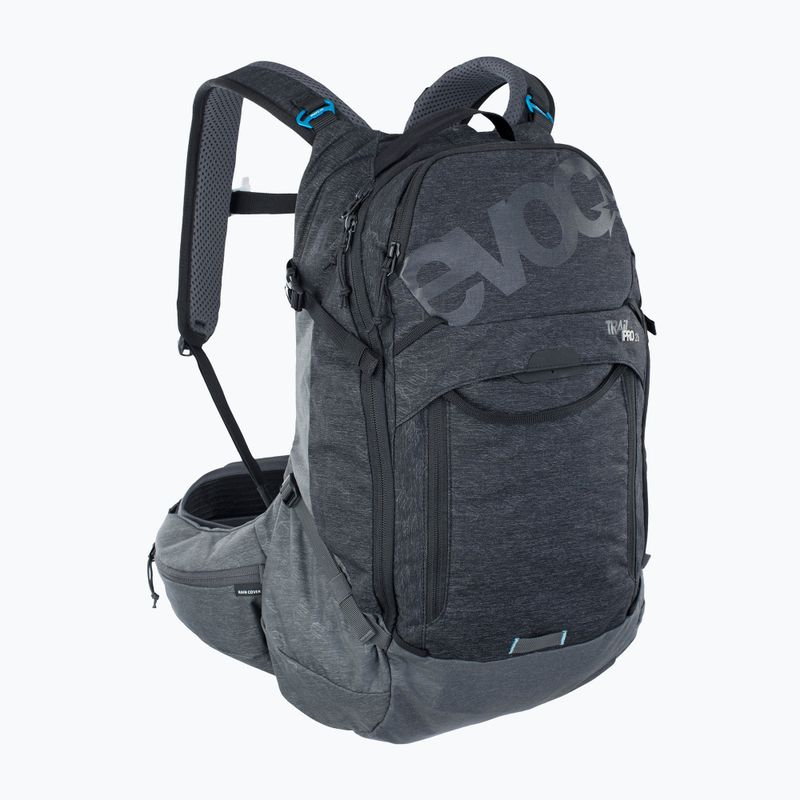 Рюкзак велосипедний  EVOC Trail Pro 26 л сірий 100117128 7