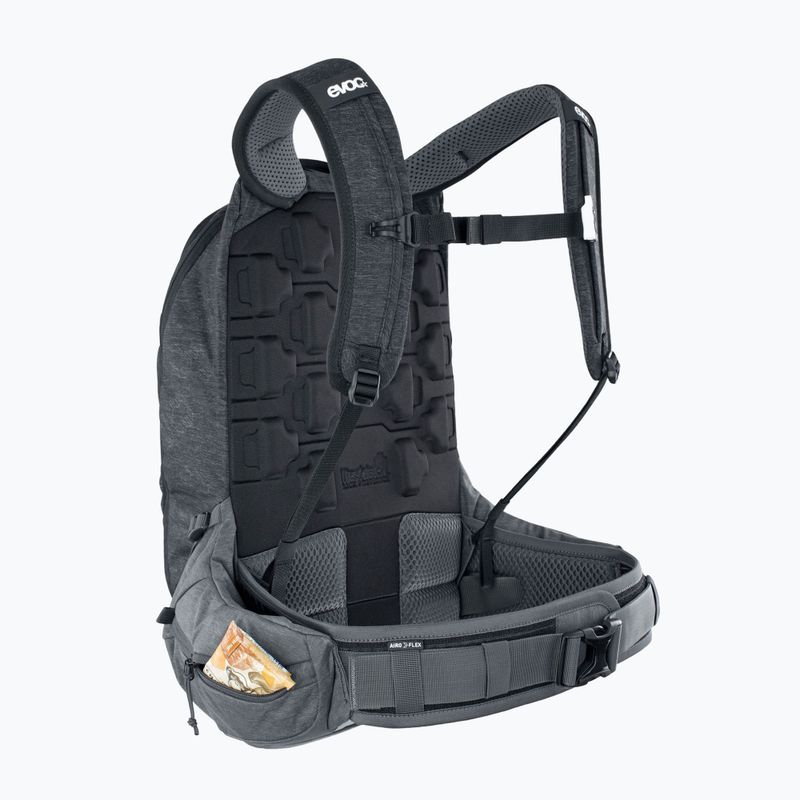 Рюкзак велосипедний  EVOC Trail Pro 16 л сірий 100118128 8