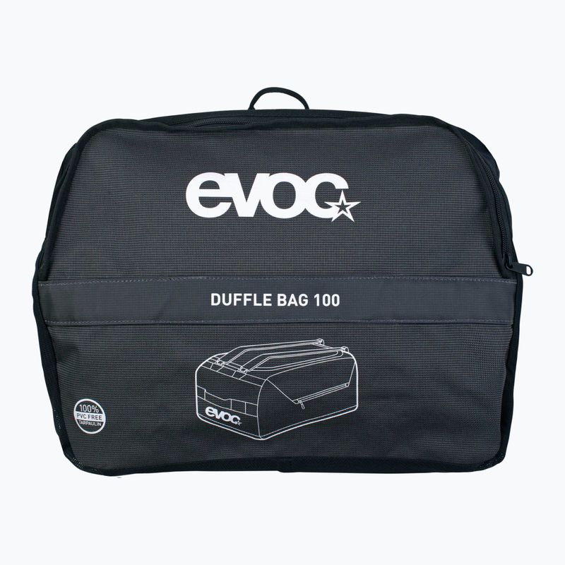 Сумка водонепроникна EVOC Duffle 100 l carbon grey/black 2