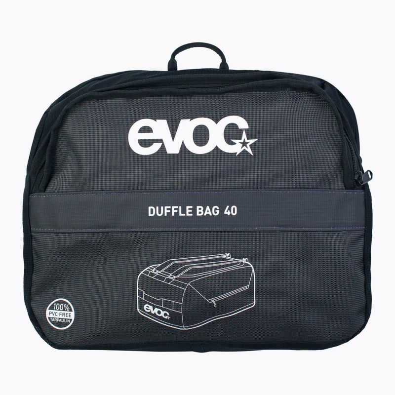Сумка водонепроникна EVOC Duffle 40 l carbon grey/black 8