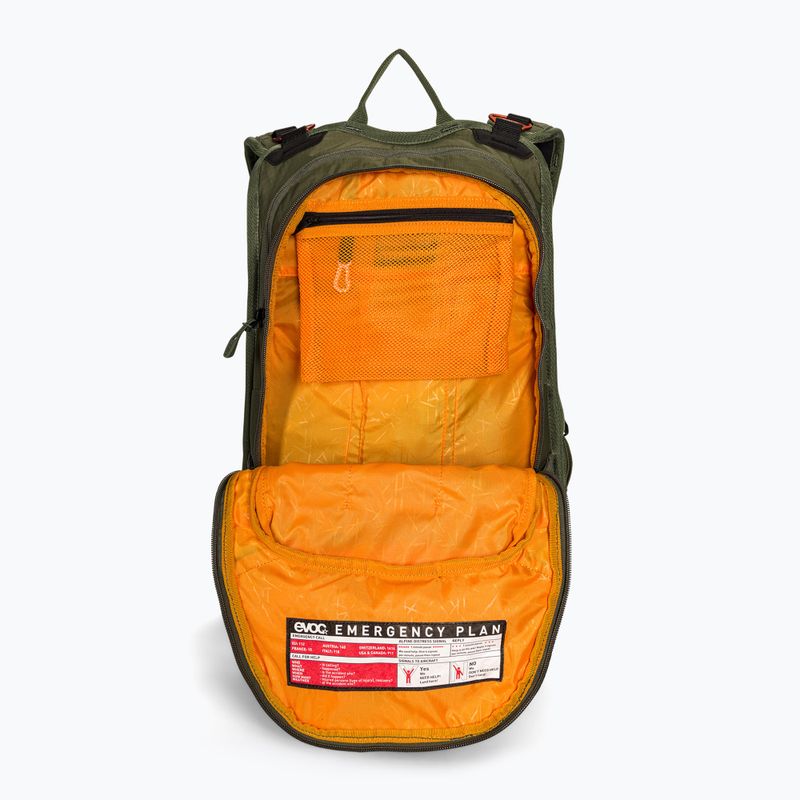 Рюкзак велосипедний EVOC Stage 12 l dark olive 4