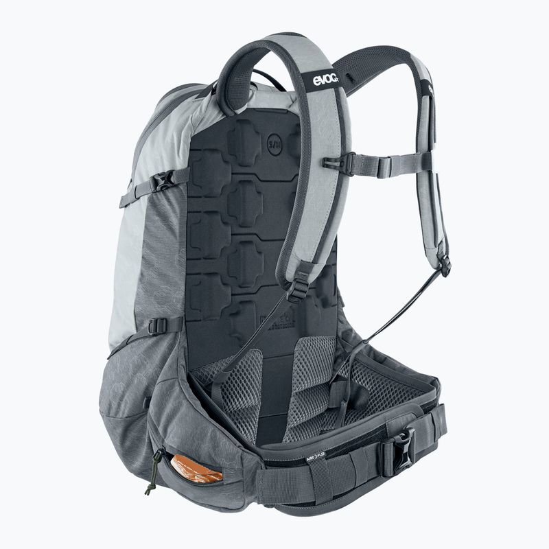 Рюкзак велосипедний EVOC Trail Pro 26 л stone/carbon grey 3