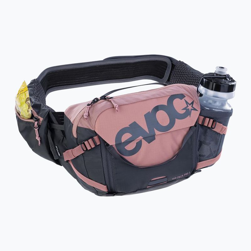 Сумка велосипедна EVOC Hip Pack Pro 3 л dusty pink/carbon grey 7