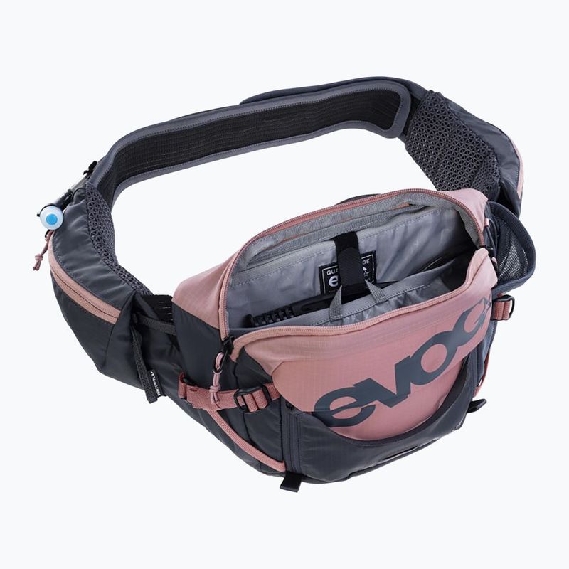 Сумка велосипедна EVOC Hip Pack Pro 3 л dusty pink/carbon grey 9