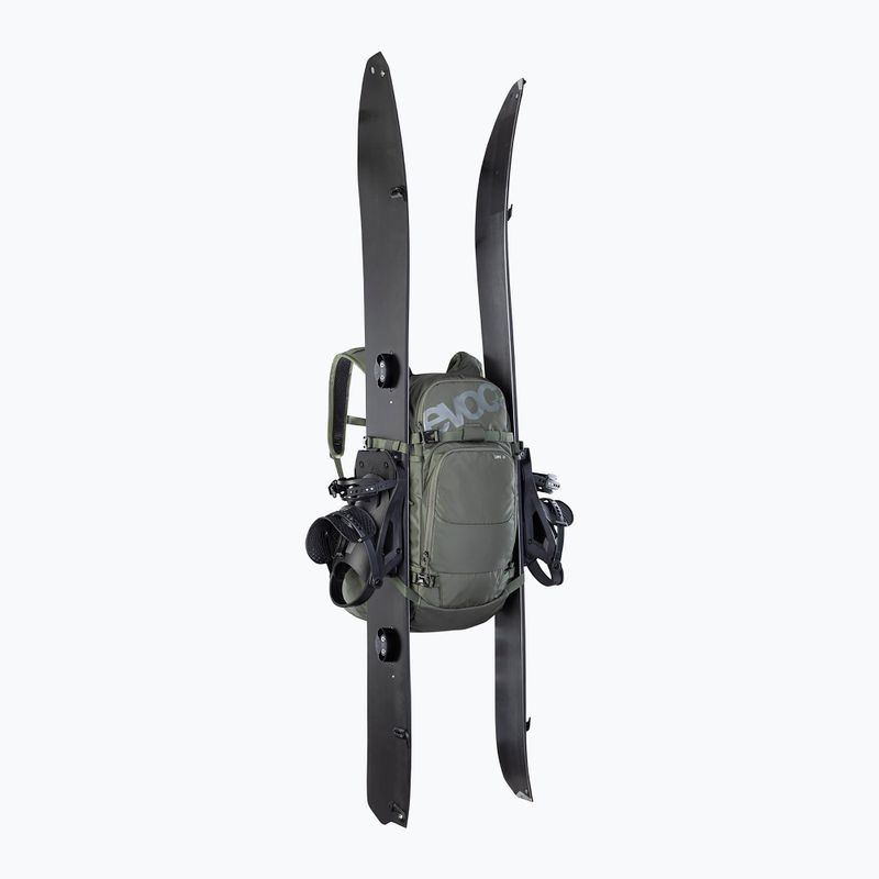 Рюкзак для скітуру EVOC Line 30 l dark olive 8
