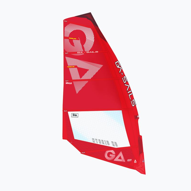 Вітрило для віндсерфінгу GA Sails Hybrid - HD червоне GA-020122AG16