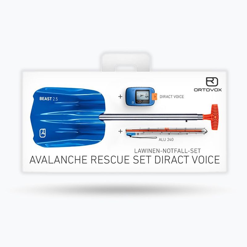 Лавинний набір Ortovox Avalanche Rescue Set Diract Voice (Europe) синій 2975400001