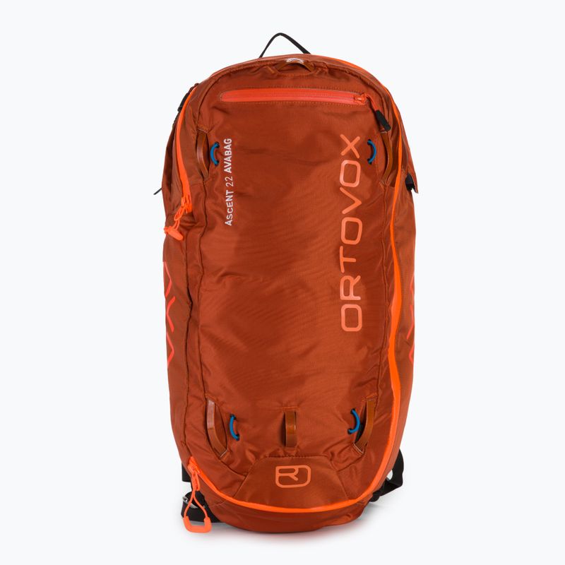 Рюкзак лавинний Ortovox Ascent Avabag 22 л помаранчевий 4610800003