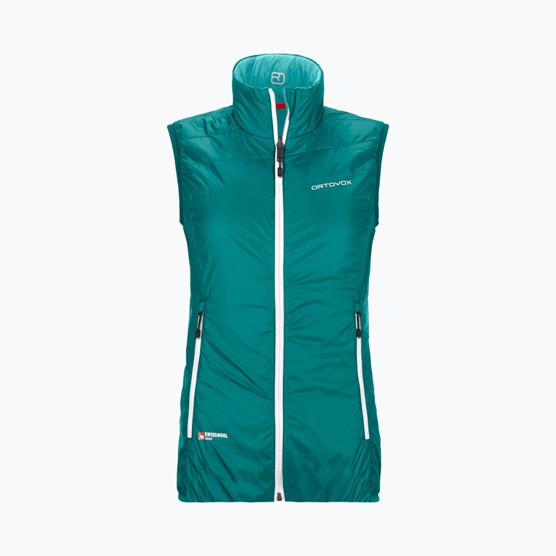 Жилет туристичний жіночий ORTOVOX Swisswool Piz Boe зелений 6114000057