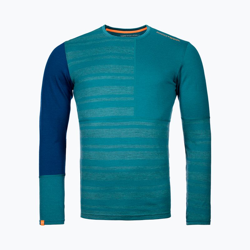Термокофта чоловіча ORTOVOX 185 Rock'N'Wool зелена 8410200009