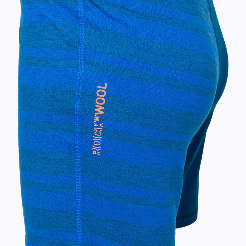 Термобоксери чоловічі ORTOVOX 185 Rock'N'Wool блакитні 8413200001 4