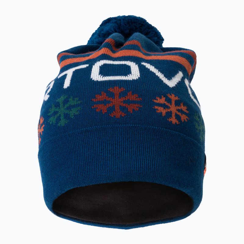 Шапка зимова ORTOVOX Nordic Knit блакитна 68022 2