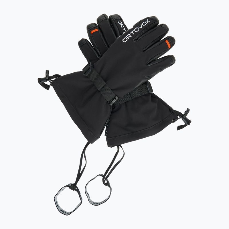 Рукавиці гірськолижні чоловічі ORTOVOX Merino Mountain black raven 5
