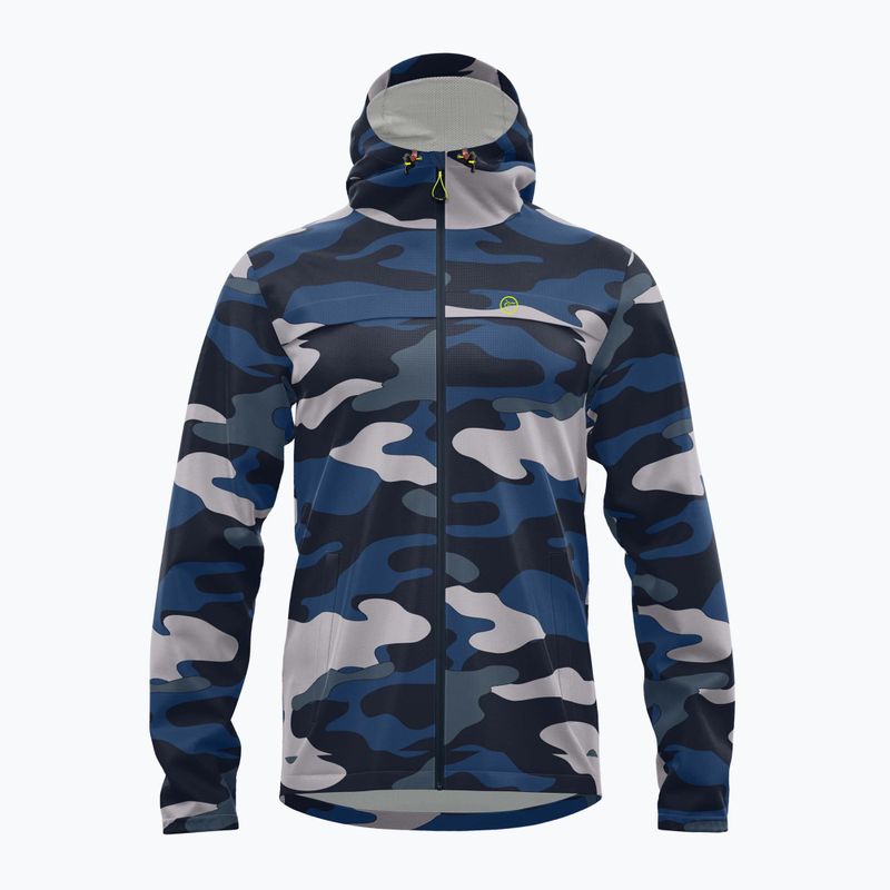 Куртка-дощовик RedElk Agua Pro blue camuflage