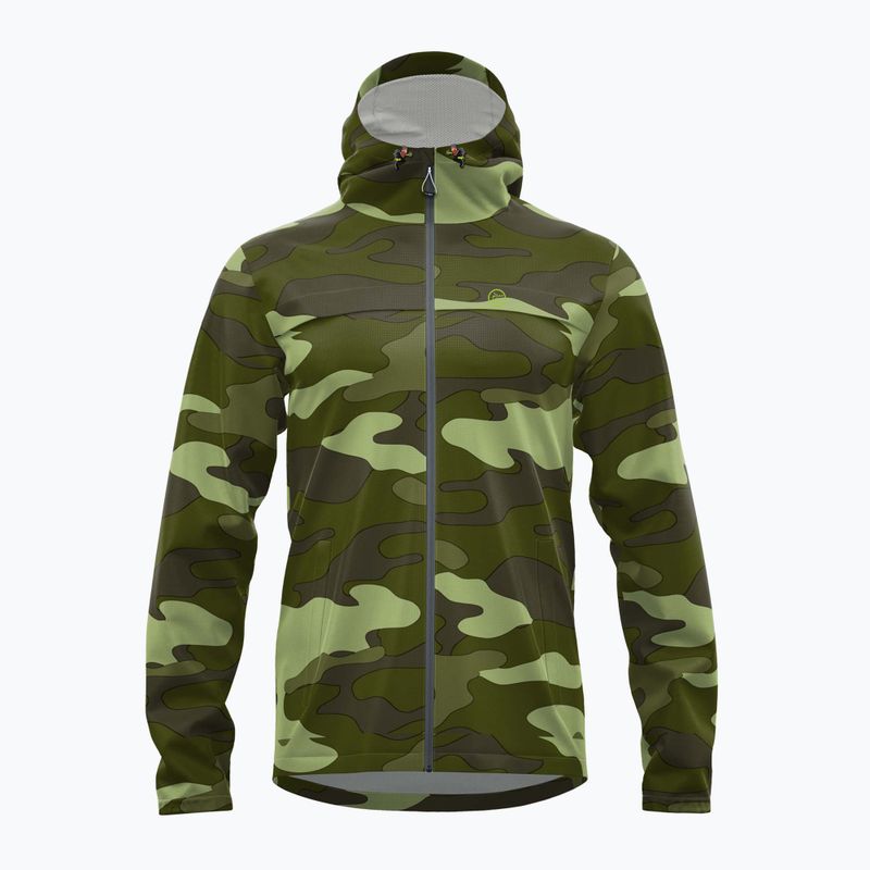 Куртка-дощовик RedElk Agua Pro green camuflage