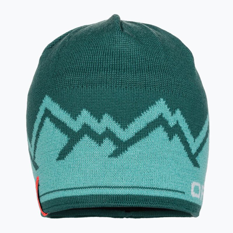 Шапка трекінгова ORTOVOX Peak pacific green 2