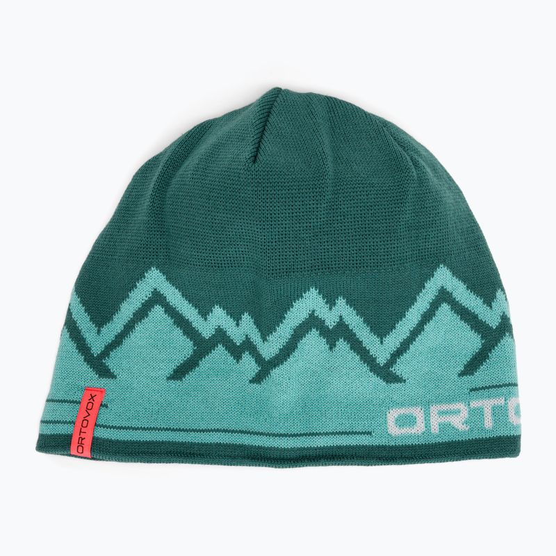 Шапка трекінгова ORTOVOX Peak pacific green 6