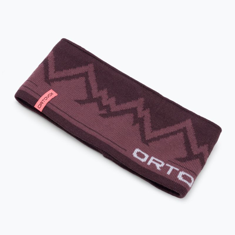 Пов'язка на голову ORTOVOX Peak бордова 68036