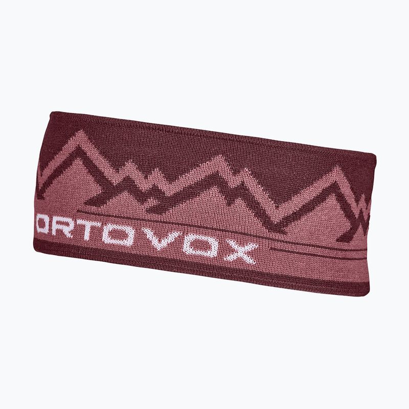 Пов'язка на голову ORTOVOX Peak бордова 68036 4
