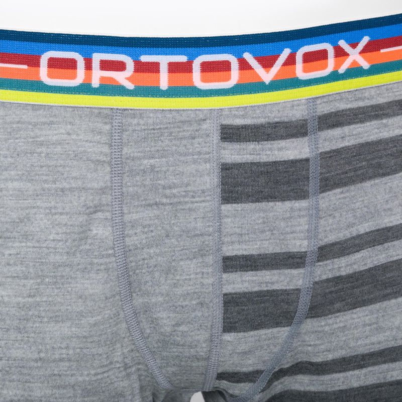 Термобоксери чоловічі ORTOVOX 185 Rock'N'Wool сірі 8413200021 3