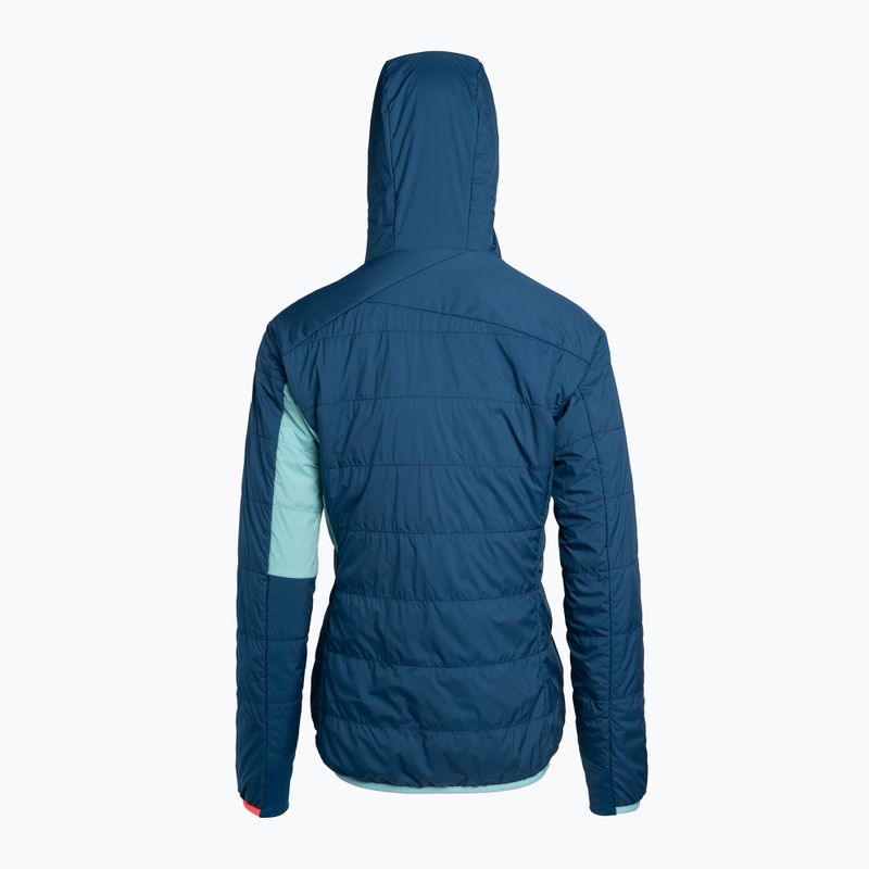 Куртка гібридна жіноча ORTOVOX Swisswool Piz Duan блакитна 6122700037 2