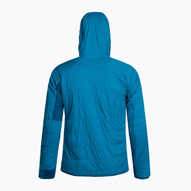 Куртка гібридна чоловіча ORTOVOX Swisswool Piz Duan блакитна 6132700039 2