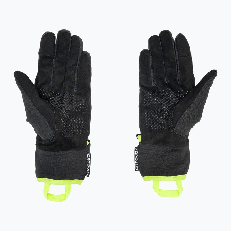 Рукавиці для скітуру чоловічі ORTOVOX Fleece Grid Cover black raven 2