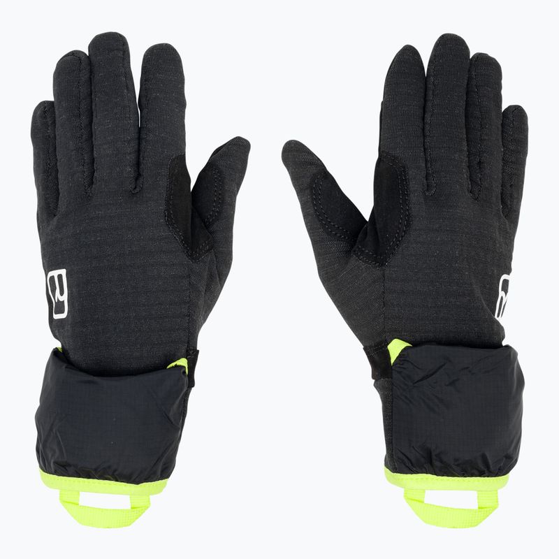 Рукавиці для скітуру чоловічі ORTOVOX Fleece Grid Cover black raven 3