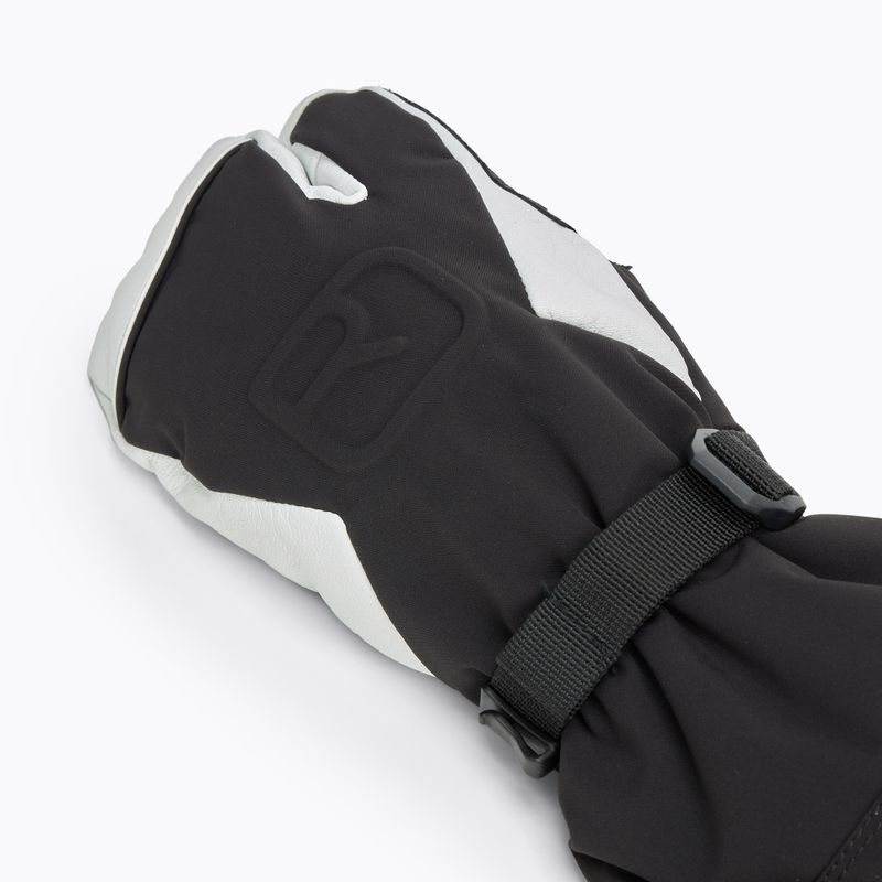 Рукавиці гірськолижні чоловічі ORTOVOX Merino Freeride 3 Finger black 4