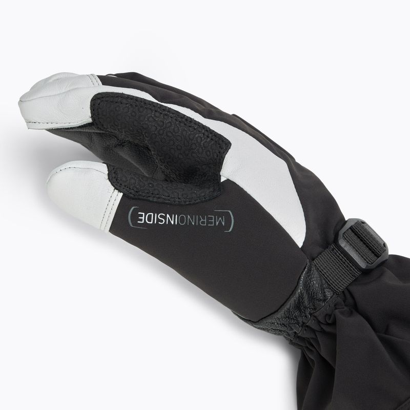 Рукавиці гірськолижні чоловічі ORTOVOX Merino Freeride 3 Finger black 5