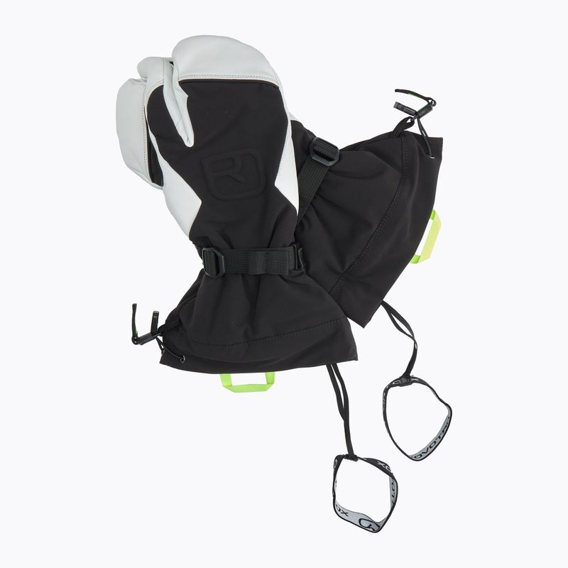 Рукавиці гірськолижні чоловічі ORTOVOX Merino Freeride 3 Finger black 6
