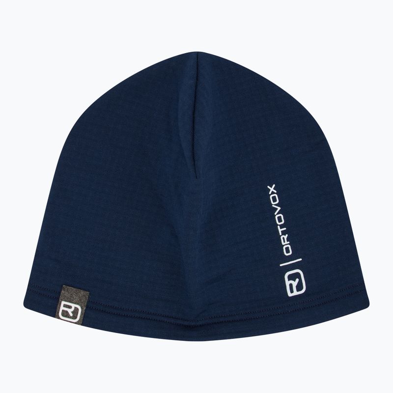 Шапка зимова ORTOVOX Fleece Grid deep ocean