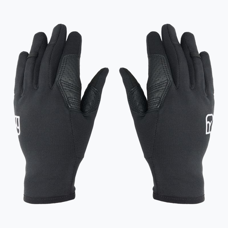 Рукавиці гірські чоловічі ORTOVOX Fleece Light black raven 3