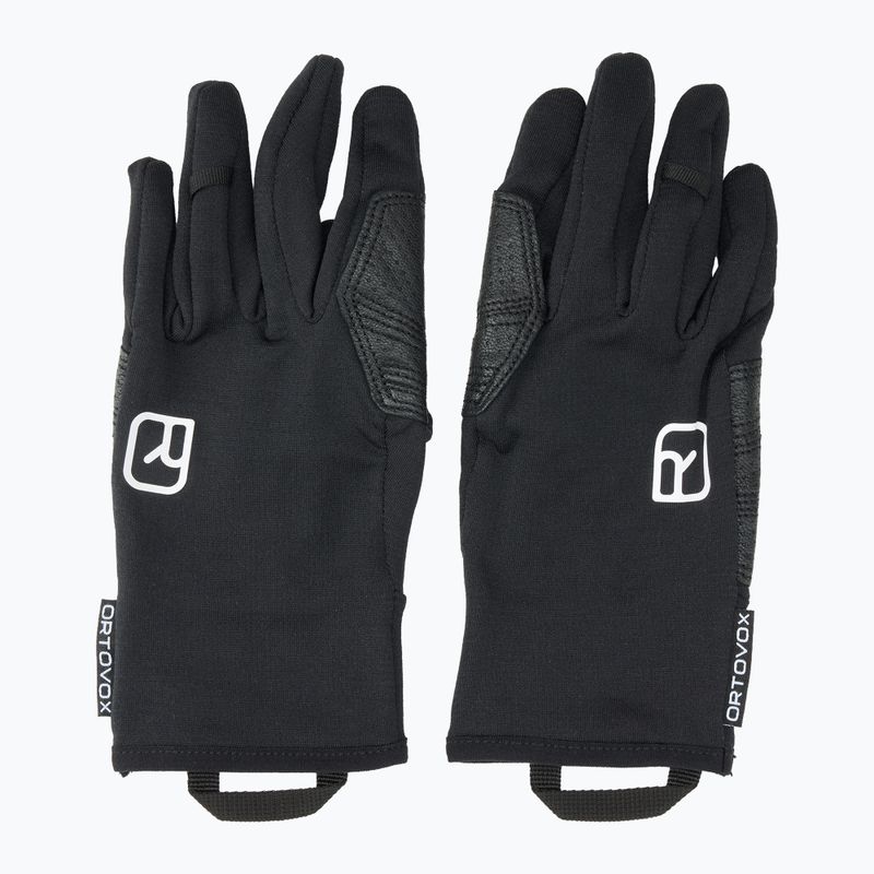Рукавиці гірські чоловічі ORTOVOX Fleece Light black raven 6