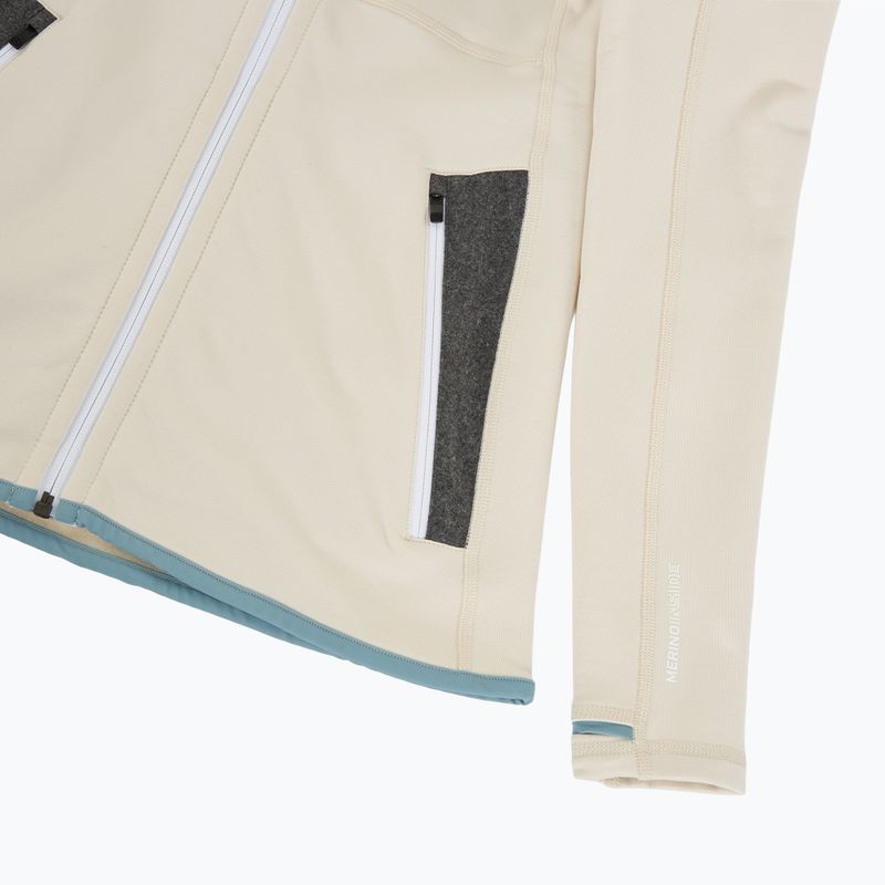 Жіноча флісова толстовка ORTOVOX білий крейда 4