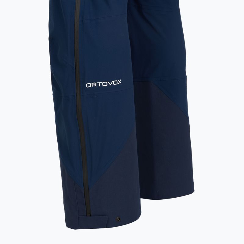 Штани гірські чоловічі ORTOVOX 3L Ortler deep ocean 4