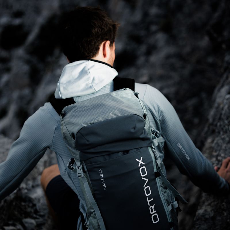 Рюкзак ORTOVOX Traverse 30 l glacier grey 7