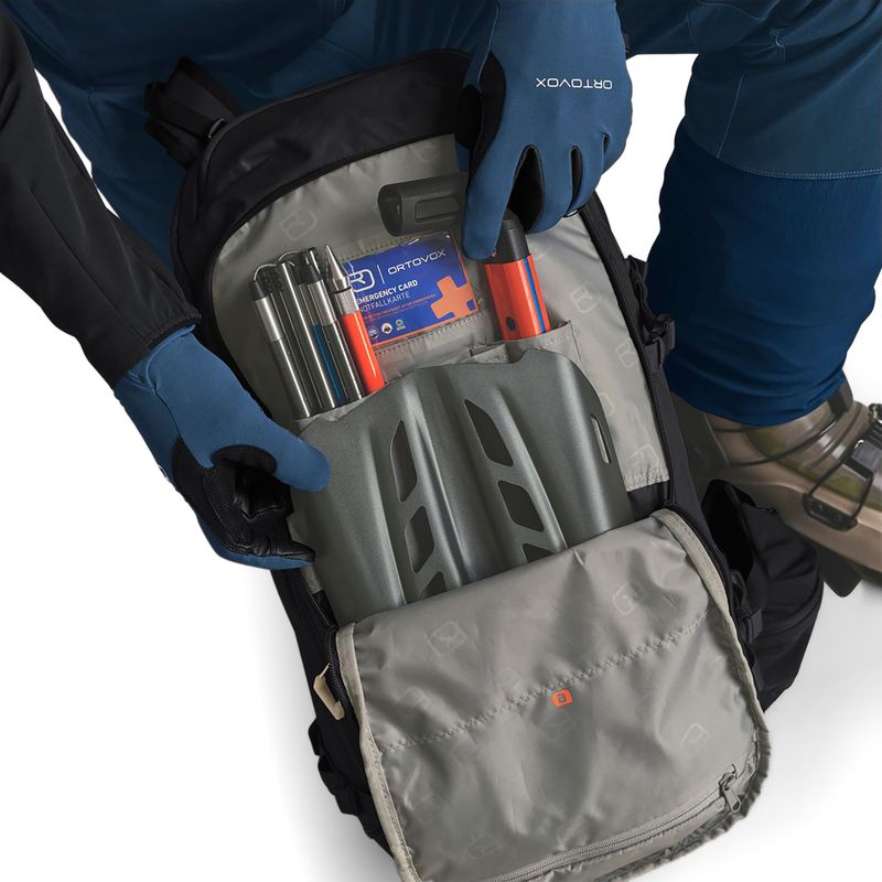 Рюкзак для скітуру ORTOVOX Venet Tour 30 l black raven 10