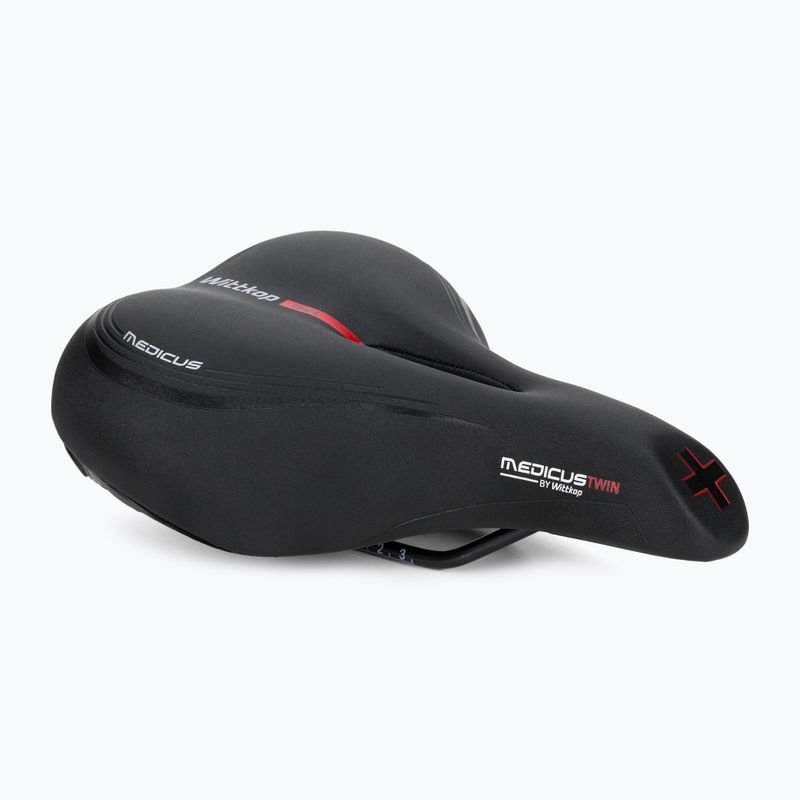 Сідло для велосипеда  Wittkop Medicus Twin 3.0 чорне WT-999081200