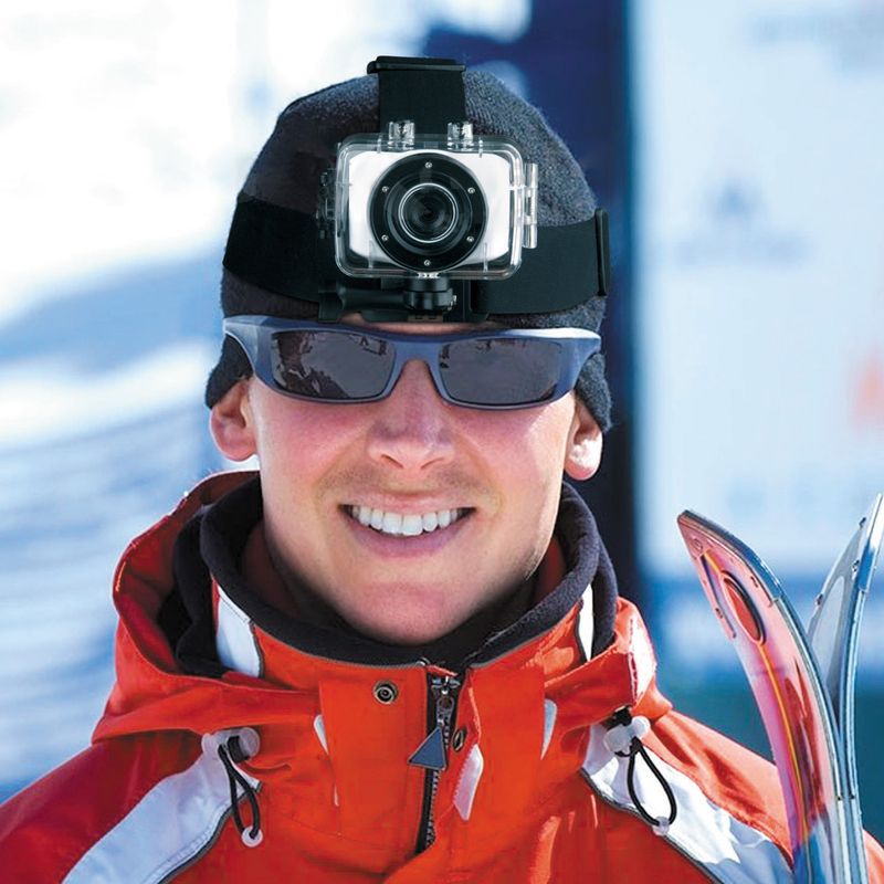 Кріплення для камери на голову GoXtreme Head-Strap-Mount чорне 55235 3