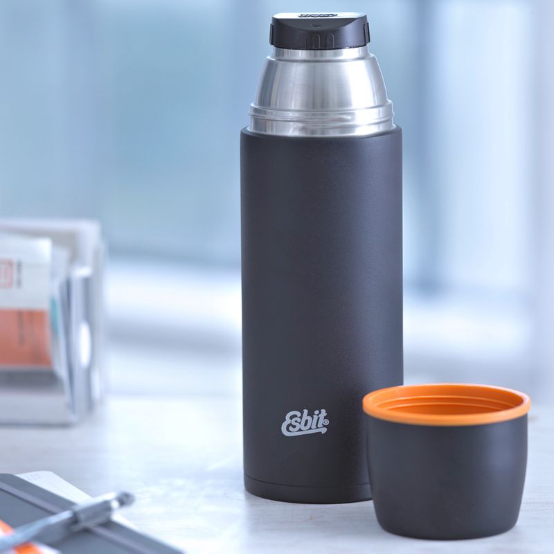 Термос Esbit Stainless Steel Vacuum Flask 1000 ml black 5