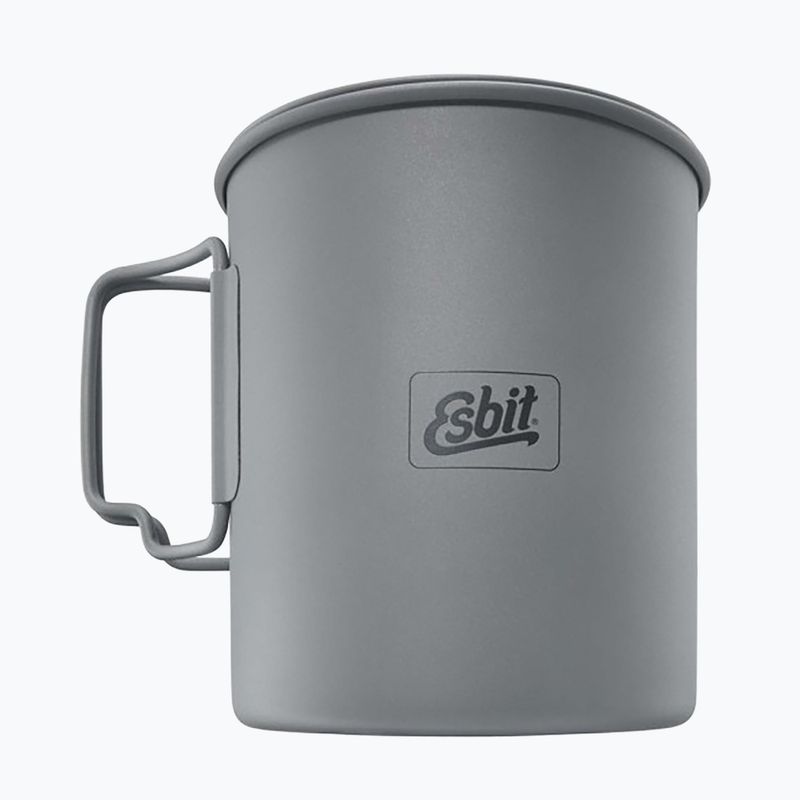 Кружка туристична Esbit Titanium Pot 750 ml titanium 2