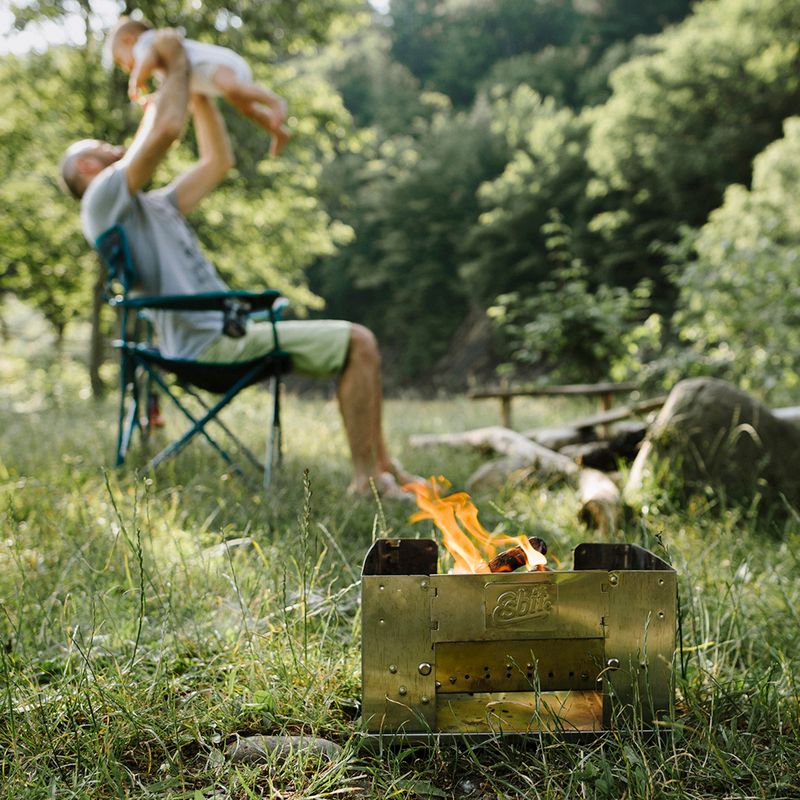 Гріль туристичний Esbit Stainless Steel Foldable Bbq - "Bbq-Box" steel 8